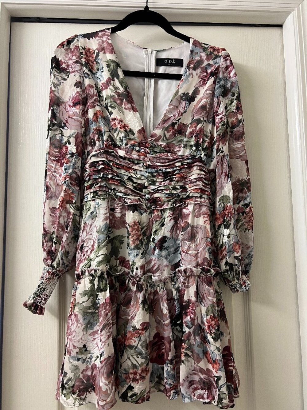 Floral mini dress